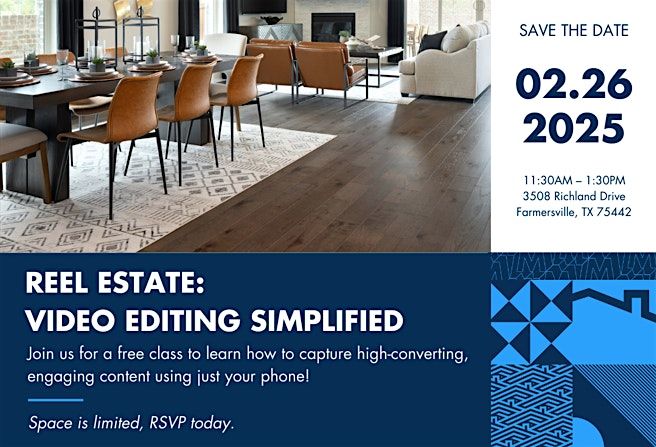 REALTORS! Reel Estate:  FREE Video Editing Simplified