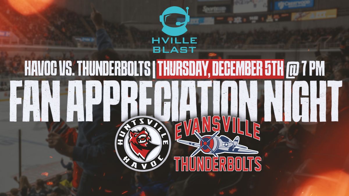 Huntsville Havoc - Fan Appreciation Night