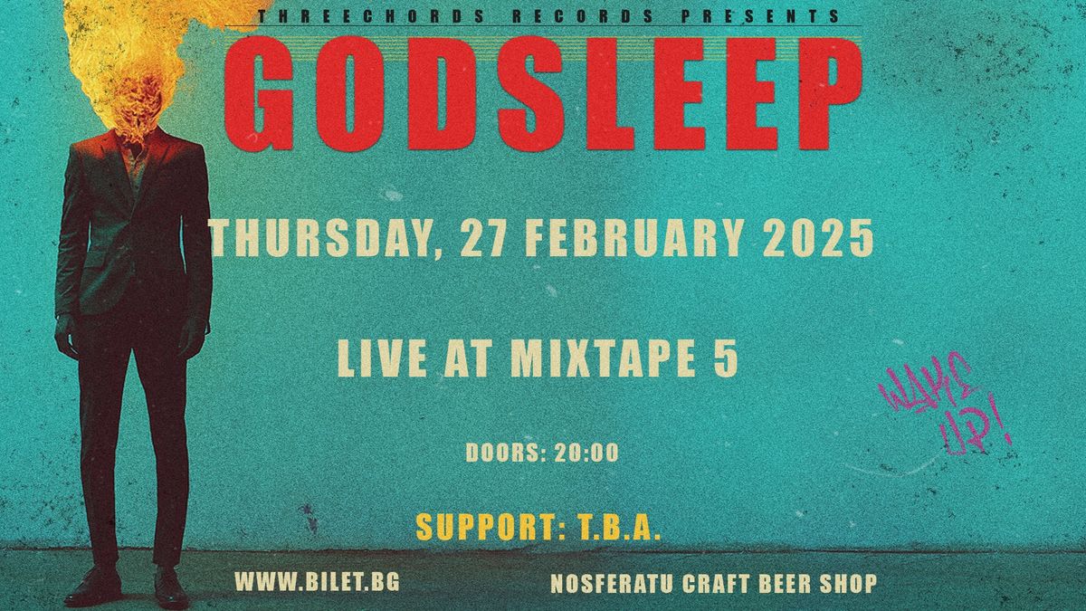 GODSLEEP LIVE IN SOFIA  \/ Club Mixtape 5 \/ 27.02