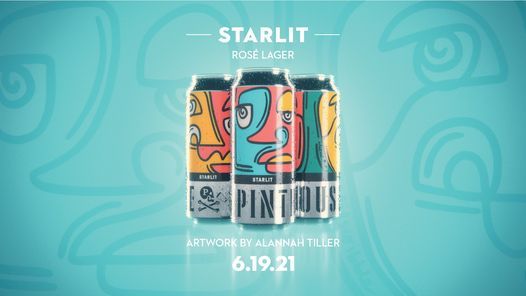 Starlit Ros\u00e9 Lager Can Release