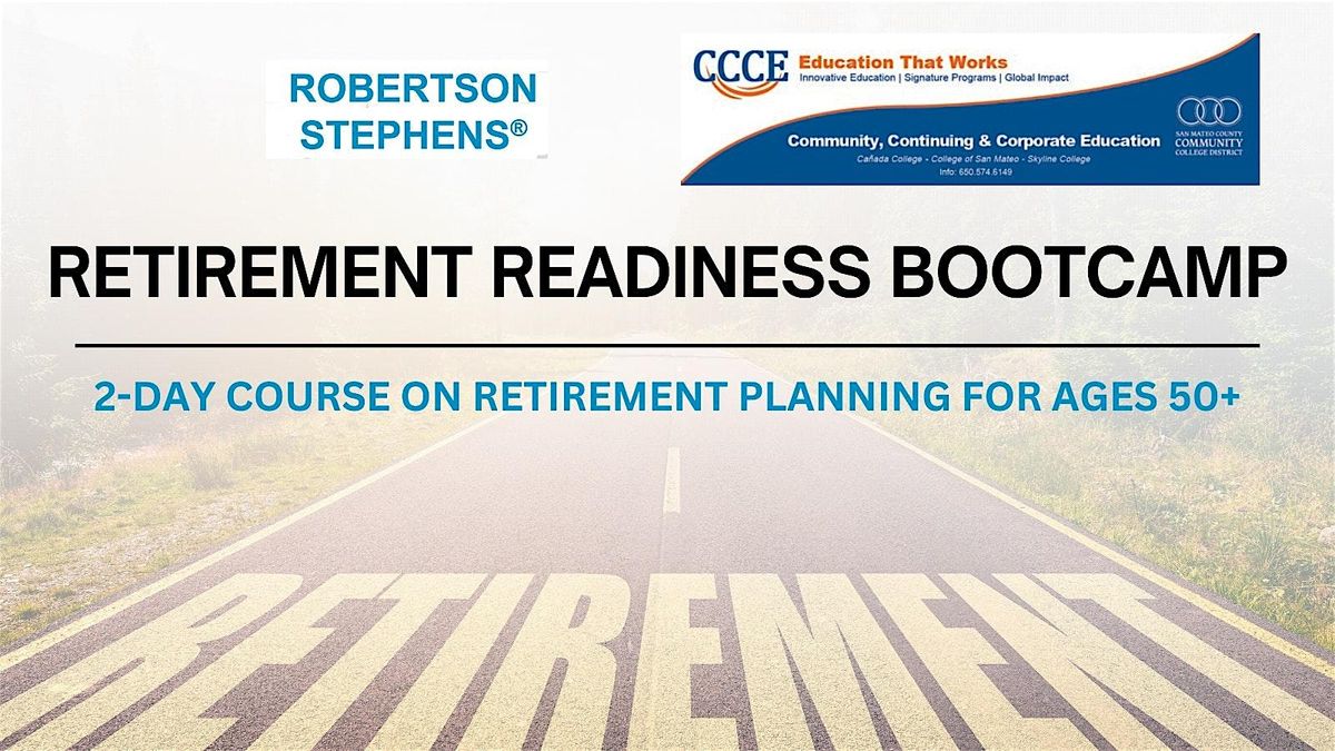 Retirement Readiness Bootcamp | Nov 7 & Nov 12