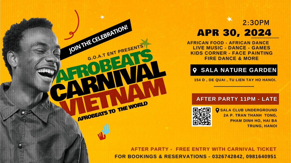 Afrobeats Carnival Vietnam 2024