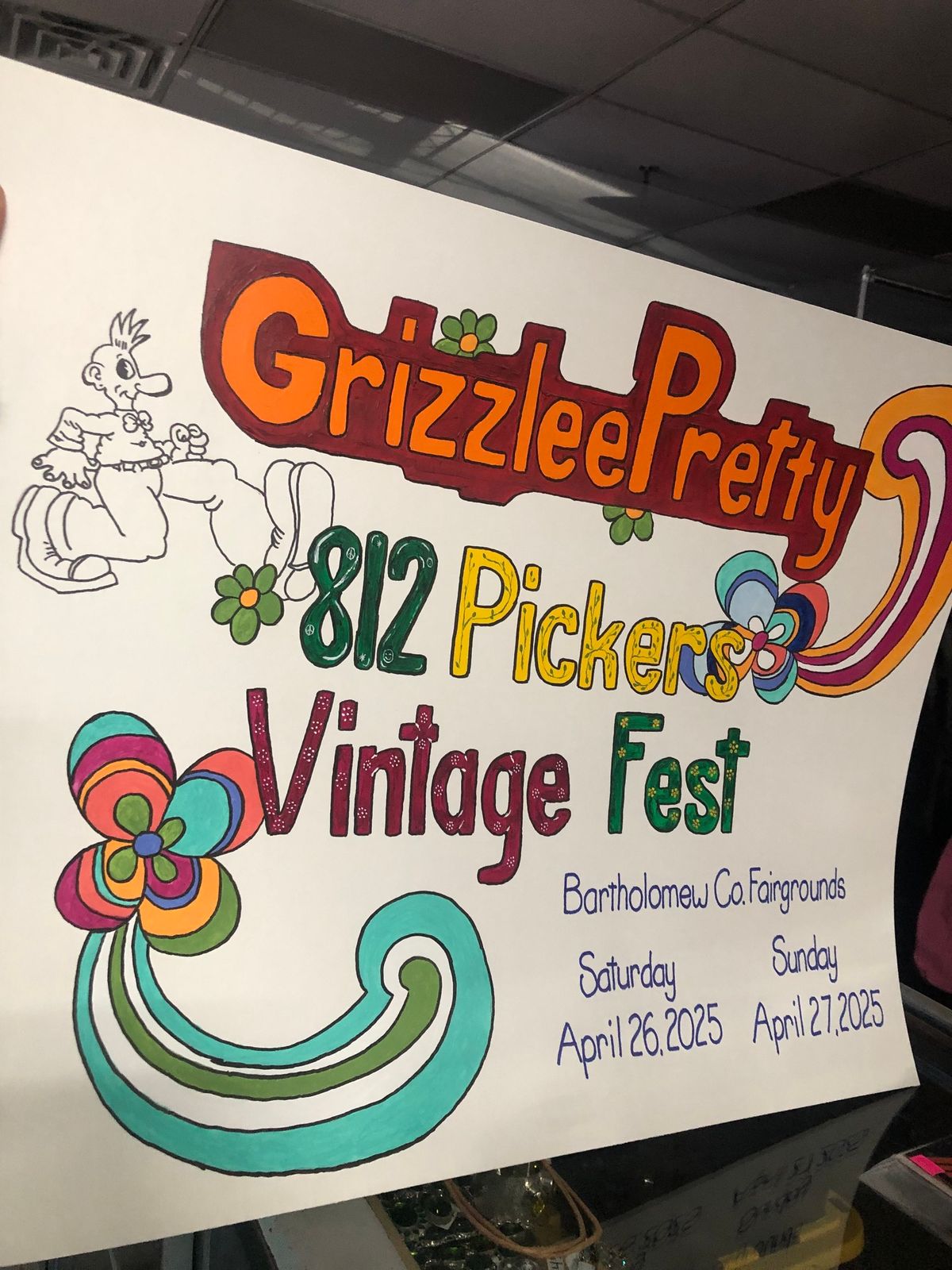 Grizzleepretty 812 pickers vintage fest