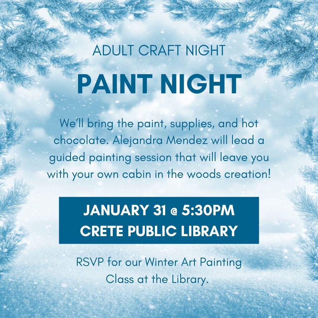 Adult Craft: Paint Night