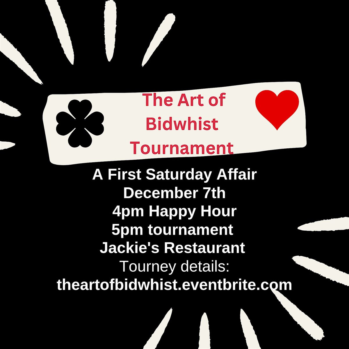 The Art of Bid Whist Tournament