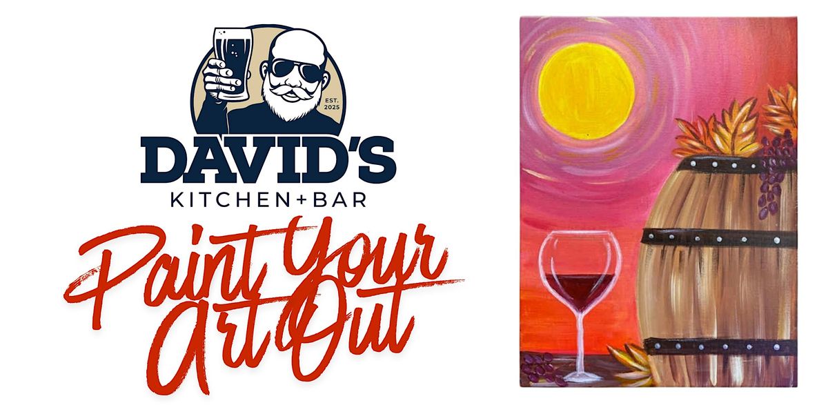 Paint And Sip At David's Kitchen