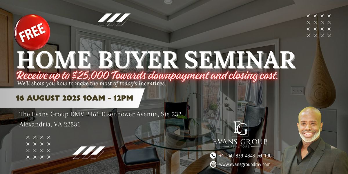 Free Home Buyer Seminar