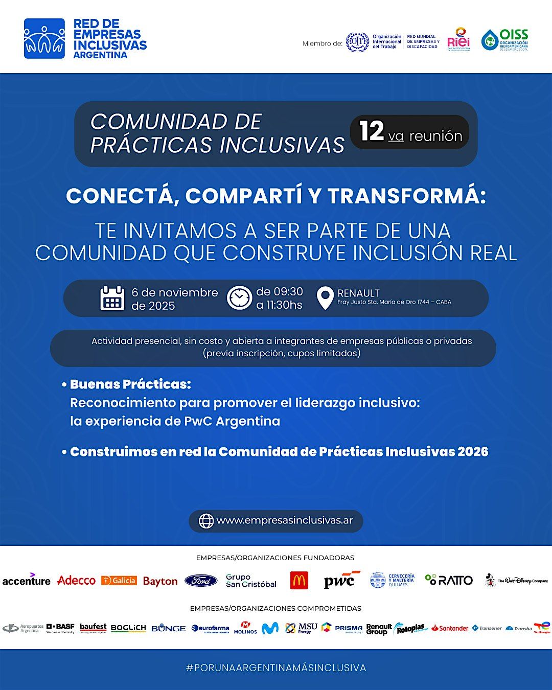 Comunidad de Pr\u00e1cticas Inclusivas - Exclusivo para empresas