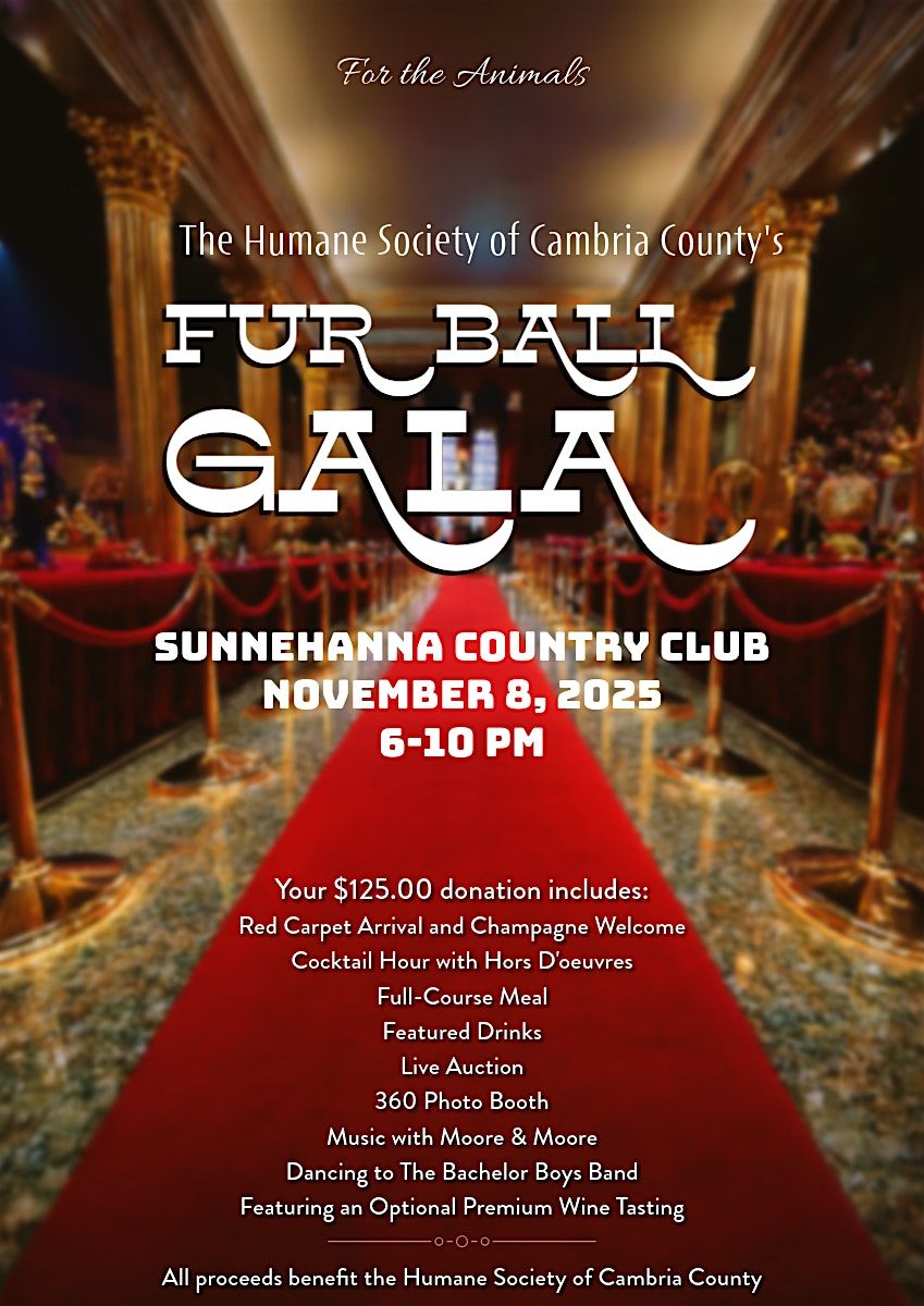 Humane Society of Cambria County's Fur Ball Gala