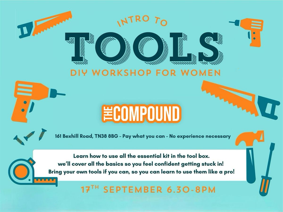 Intro to Tools DIY Workshop For Women