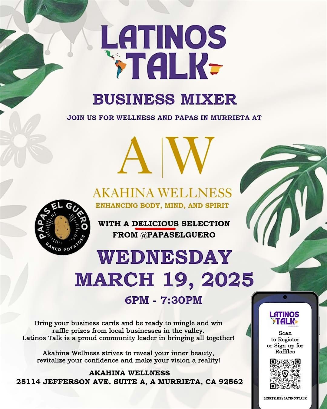 Latinos Talk Business Mixer