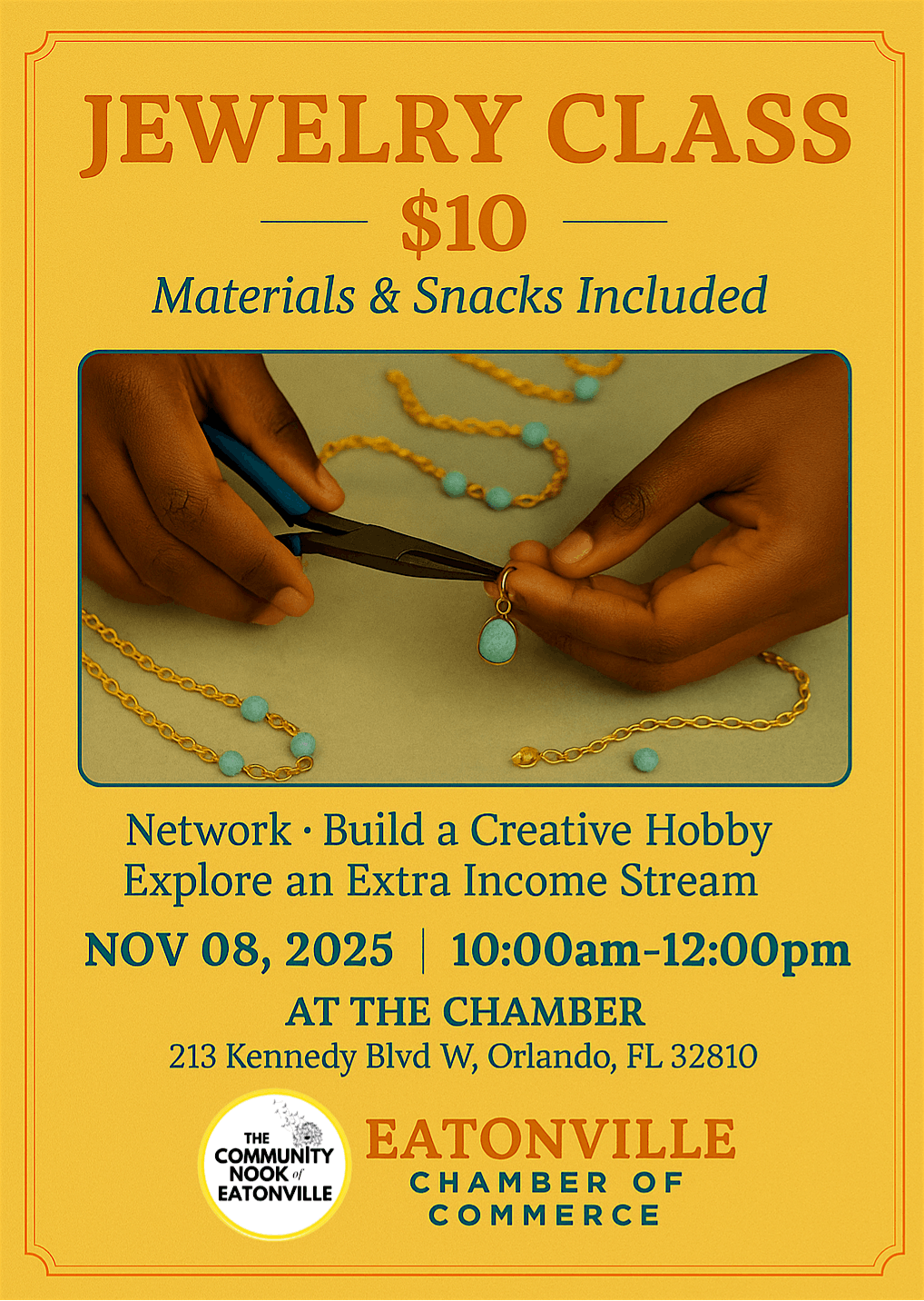 Jewelry Making Class