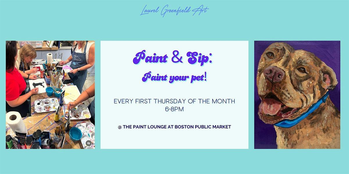 Paint Lounge Workshop: Paint your pets!