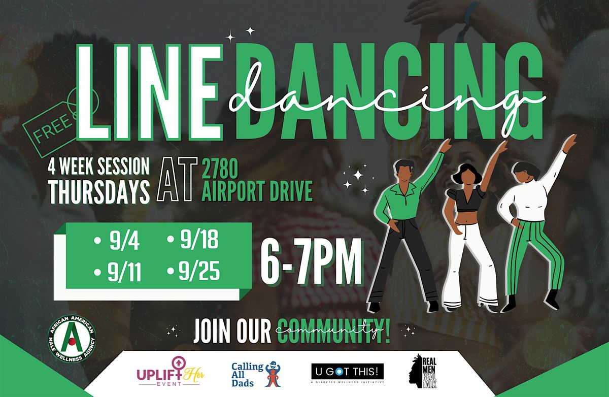 African American Wellness Agency and Uplift Her Presents: Line Dancing