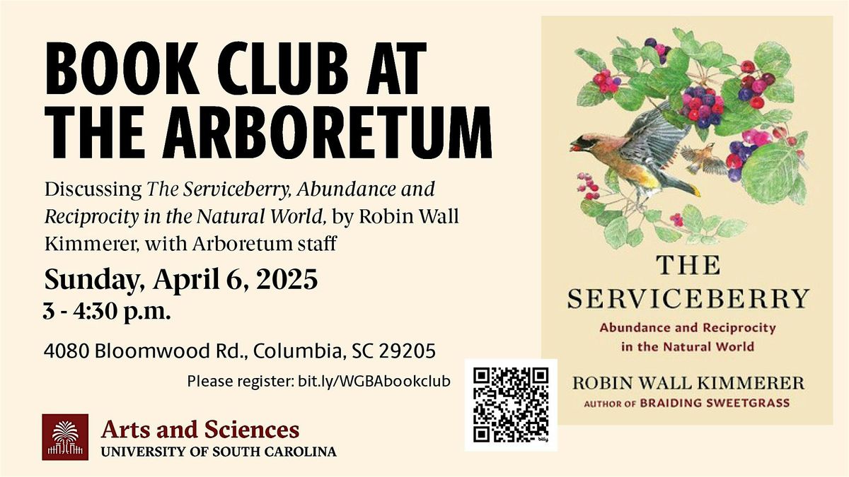 USC Belser Book Club March 2025: "The Serviceberry" by Robin Wall Kimmerer