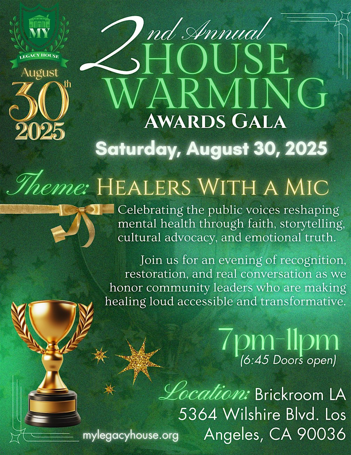 The Second Annual Housewarming Awards Gala