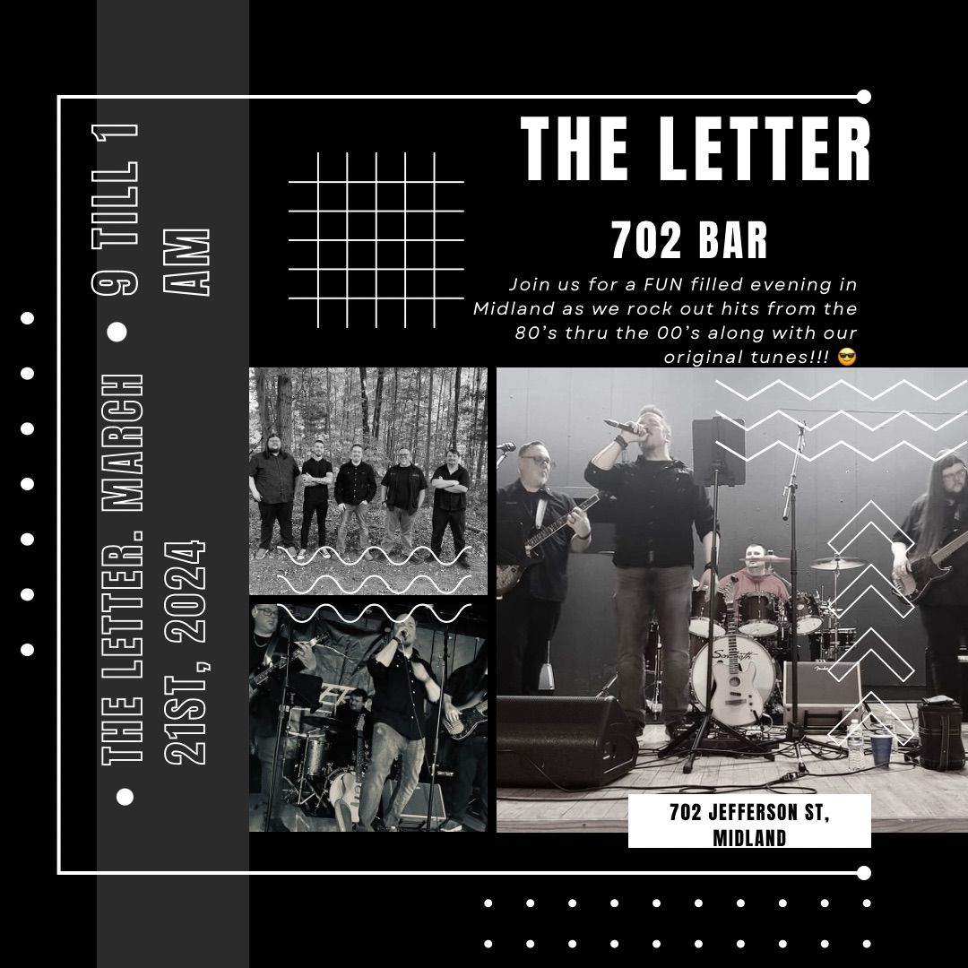 The Letter Rocks Out 702 Bar