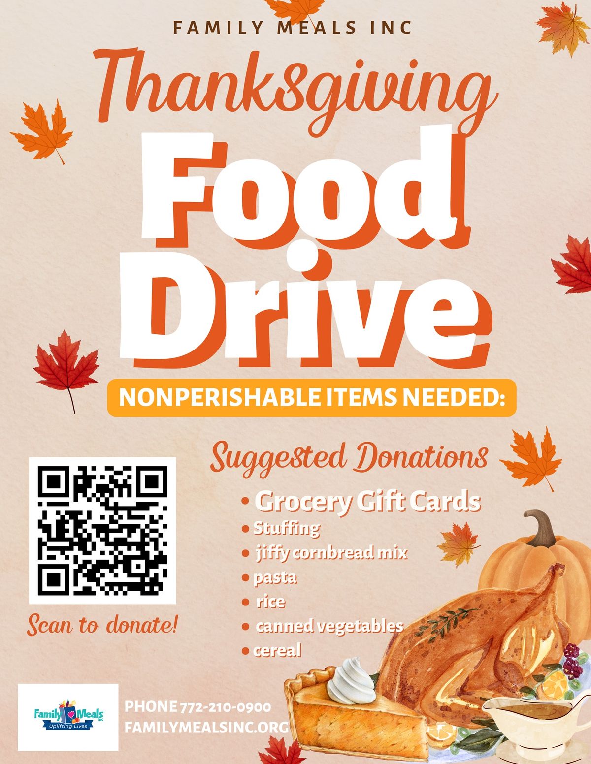 Thanksgiving Food Drive 2024