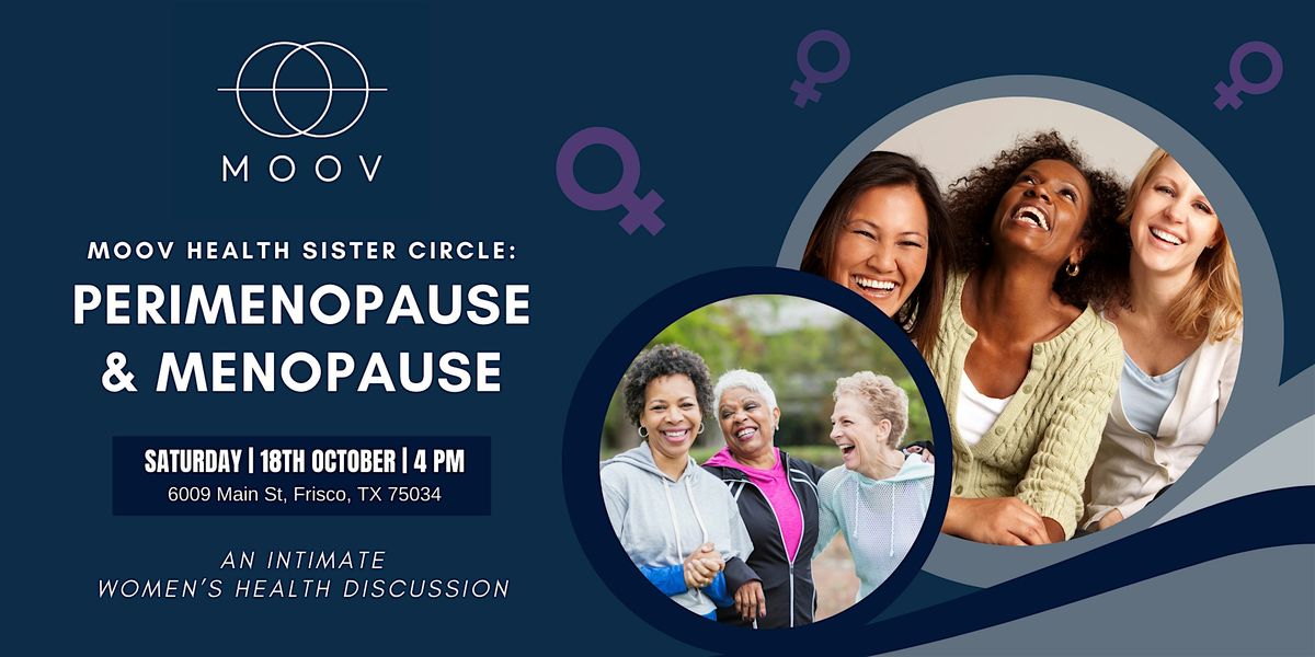 MOOV Health Sister Circle: Perimenopause & Menopause