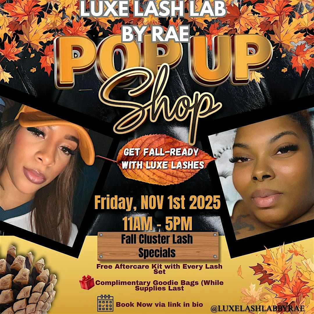 Fall Into Luxe Lashes - Pop Up Event