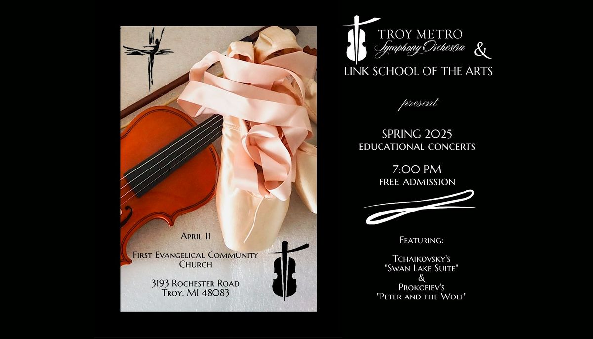 Troy Metro Symphony Orchestra Fine Arts Educational Concert in Troy