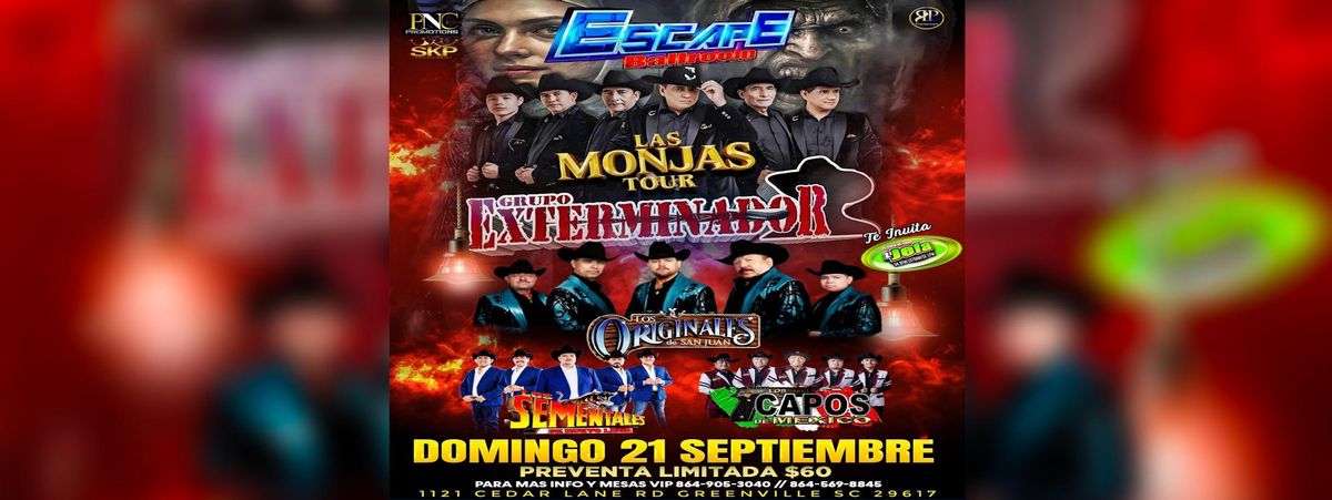 GRUPO EXTERMINADOR, LOS ORIGINALES DE SAN JUAN Y MAS
