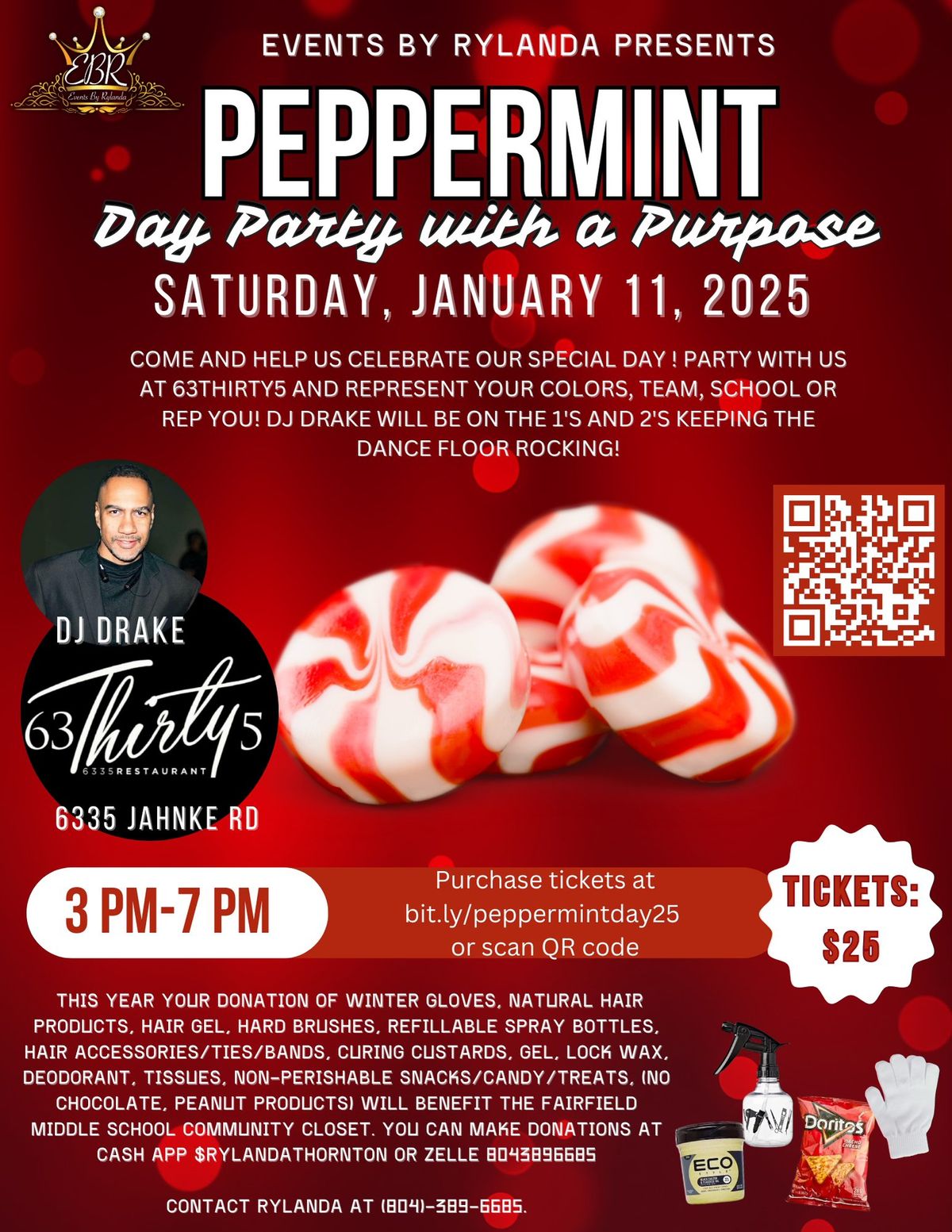 Peppermint Day Party with a Purpose