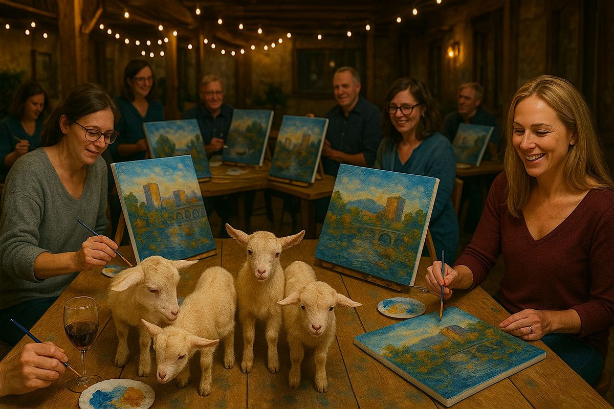 Paint Night with Goats