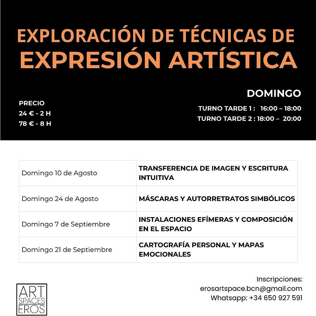 EXPLORACI\u00d3N DE T\u00c9CNICAS DE EXPRESI\u00d3N ART\u00cdSTICA