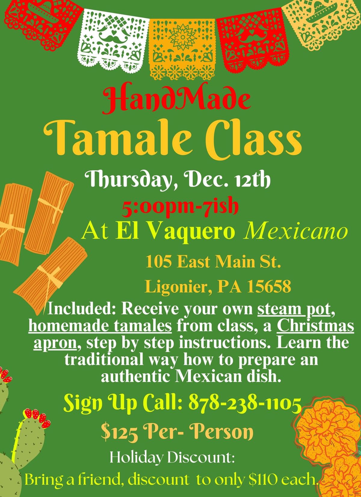 Learn to Make Authentic Tamales