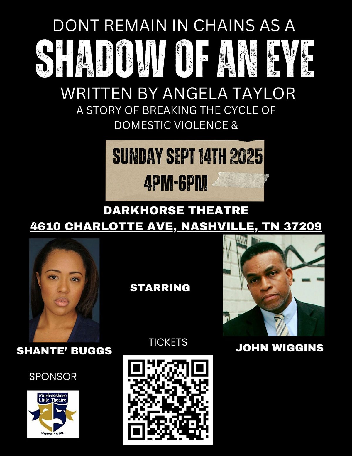 Shadow Of An Eye Stage Play
