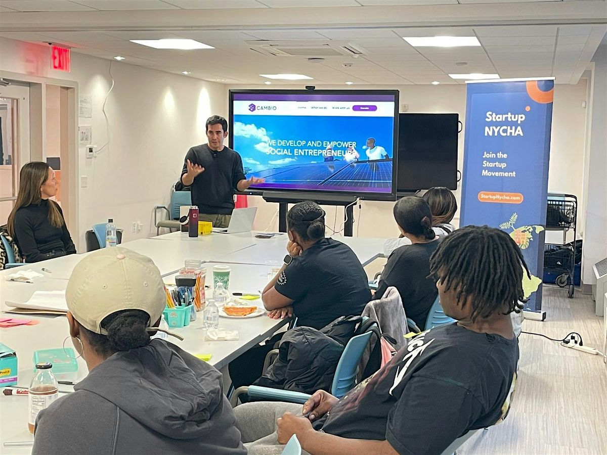 Startup NYCHA Entrepreneurship Workshop - Queens Community House