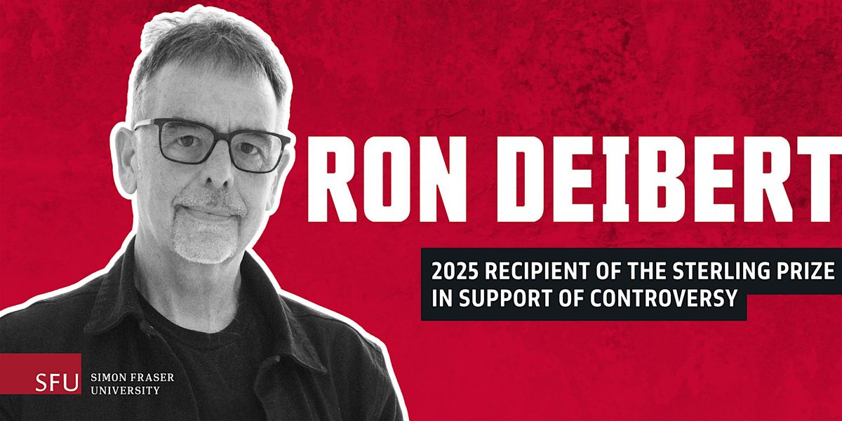 2025 Sterling Prize Ceremony with Ron Deibert