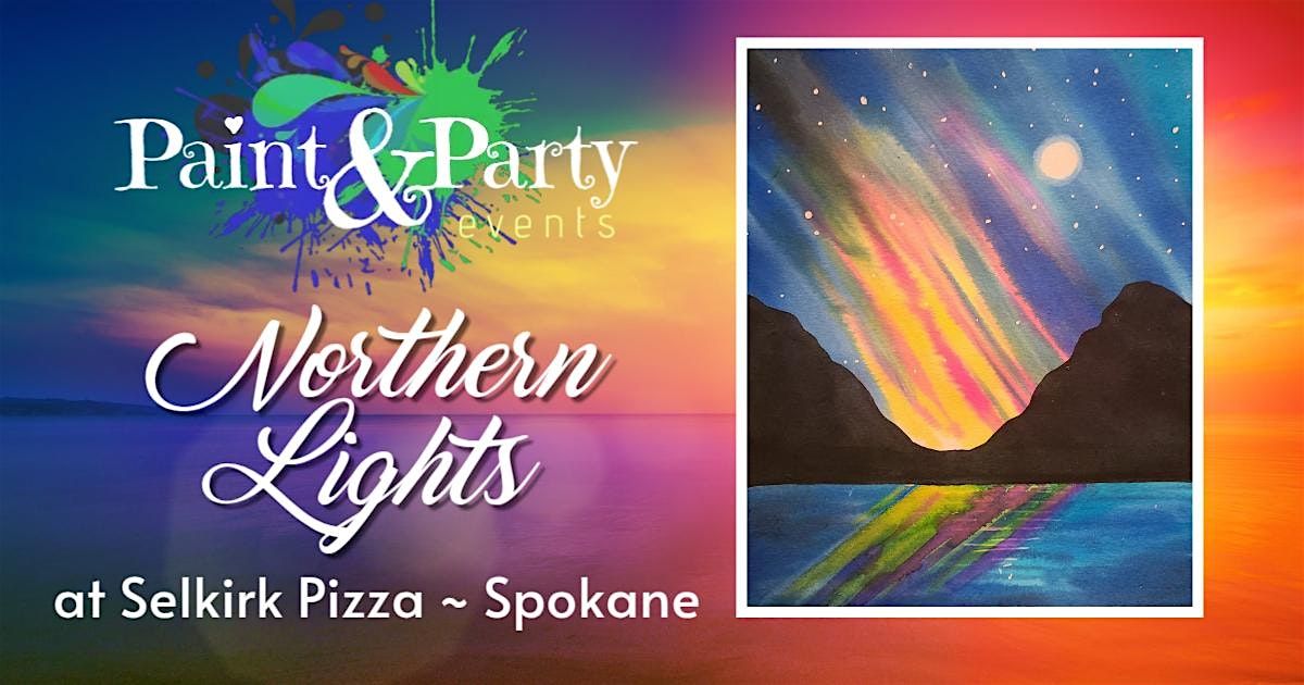 Northern Lights Paint & Party Event