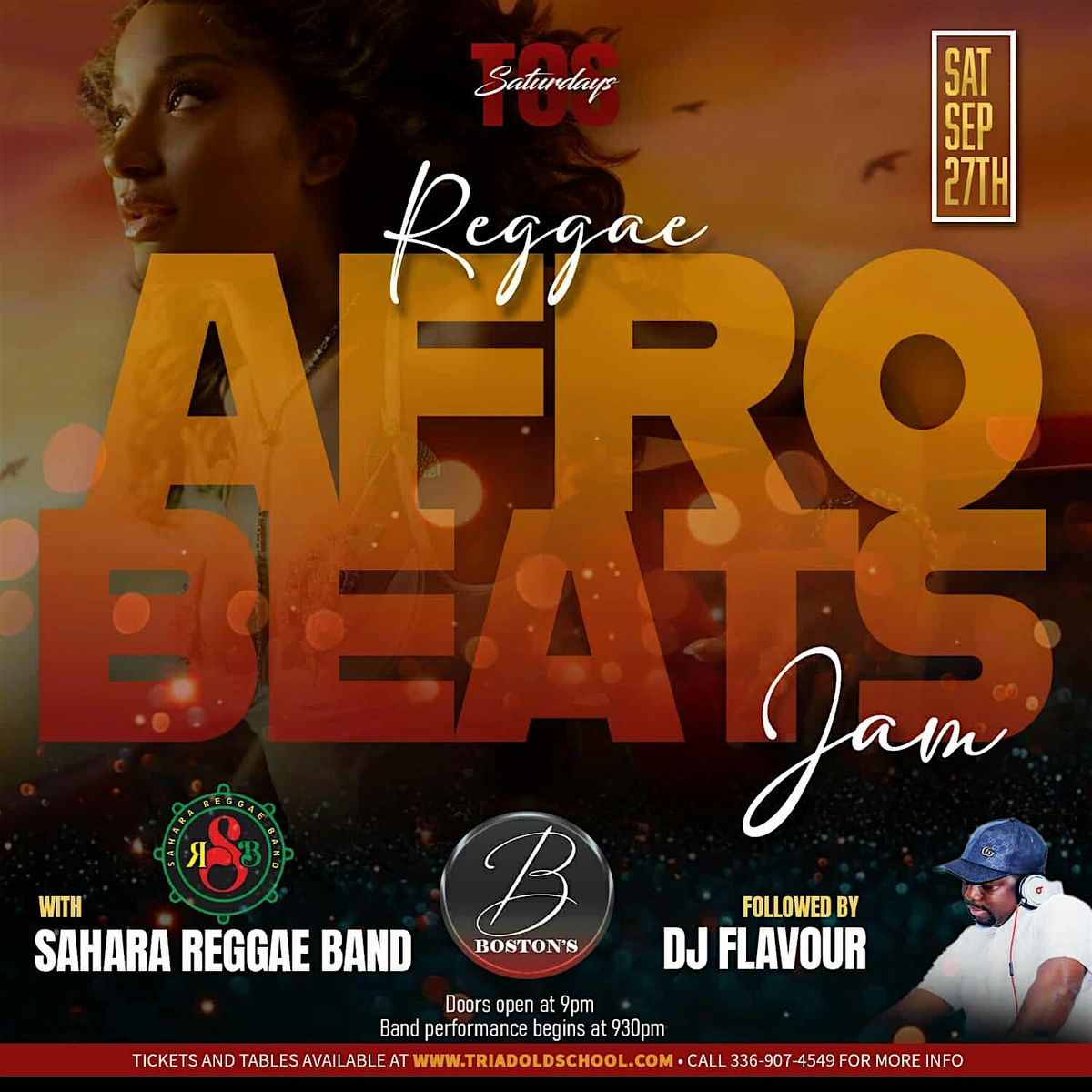 REGGAE AFRO BEATS JAM FT. SAHARA REGGAE BAND