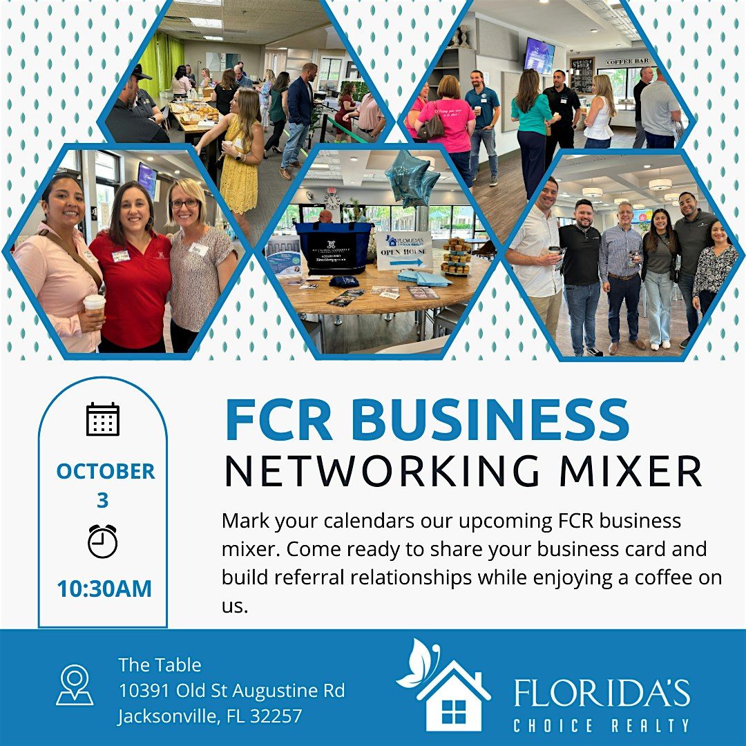 FCR Business Networking Mixer