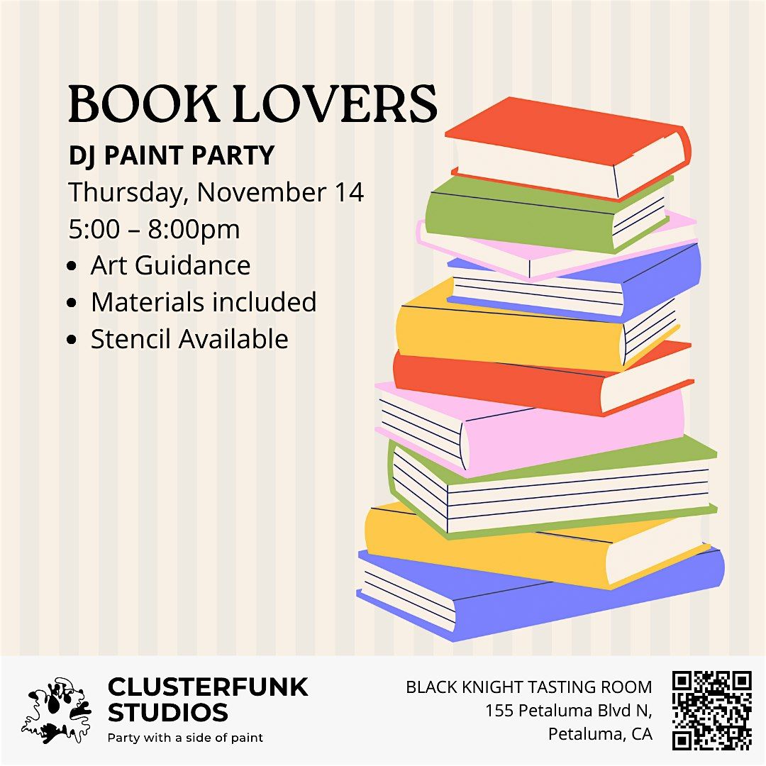 Book Lovers | Bookshelf Paint Party!