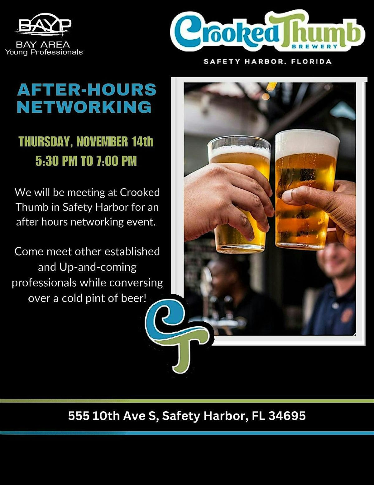 BAYP After Hours Social @ Crooked Thumb