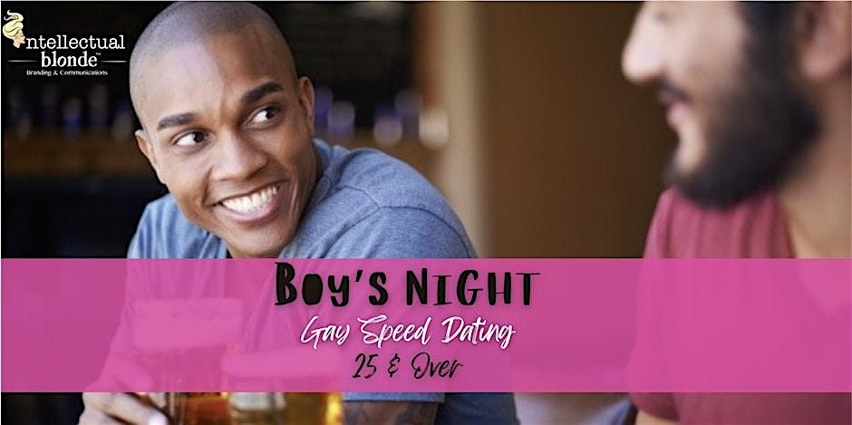 Blue Glove Presents: "BOY\u2019S NIGHT" | Gay Speed Dating for Gay Men 25+