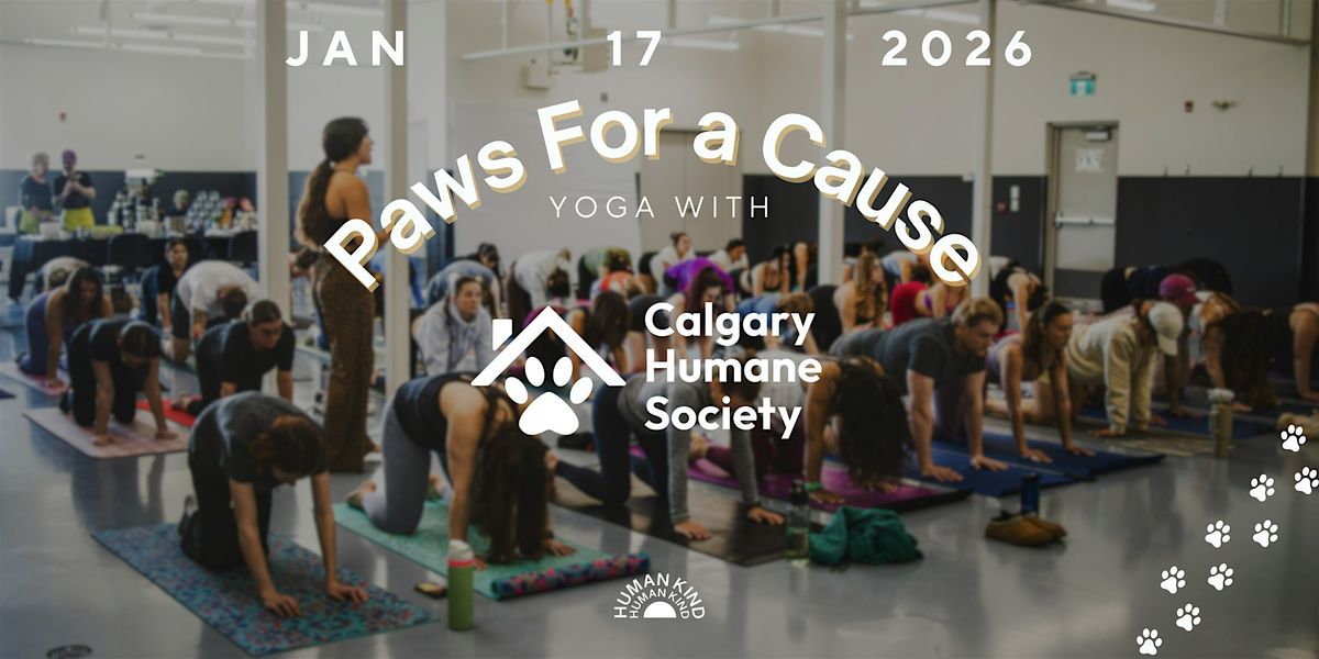 Paws For a Cause: Yoga at The Humane Society