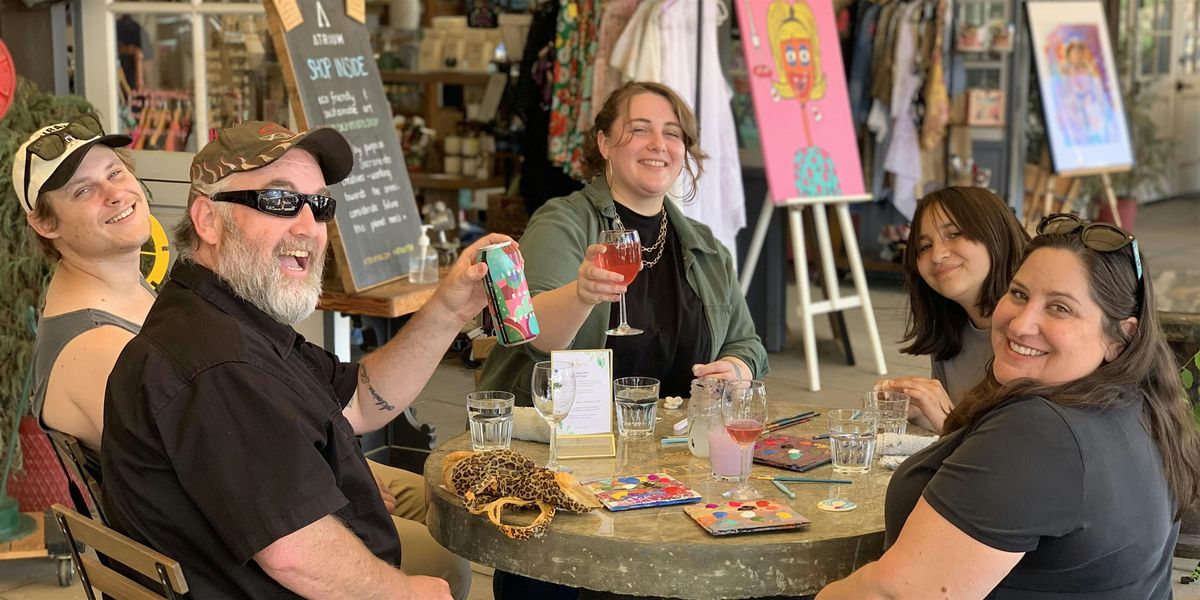 Summer Eco-Art and Sip: Paint and Sculpt with Clay