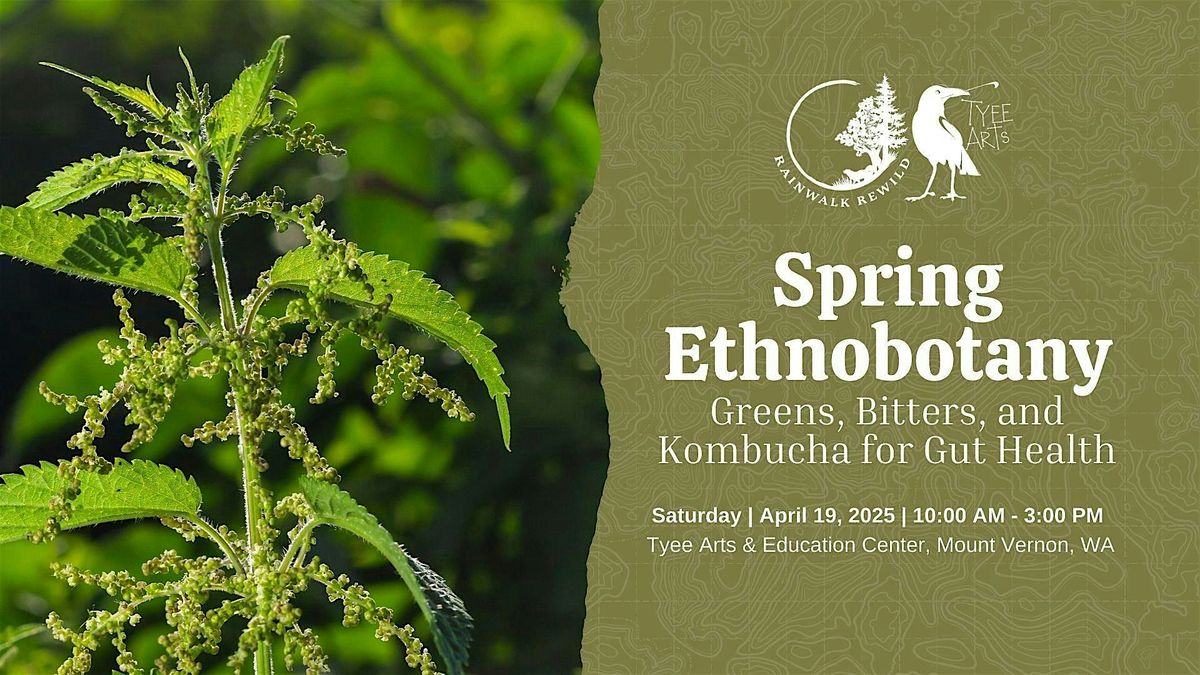 Spring Ethnobotany: Greens, Bitters, & Kombucha for Gut Health