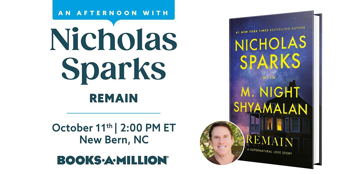 Nicholas Sparks REMAIN Book Launch Event