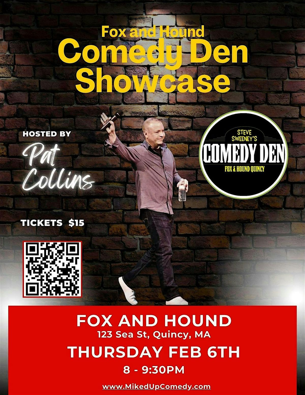 Fox and Hound Comedy Showcase