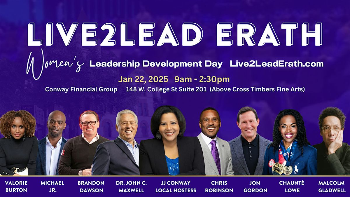 John C. Maxwell's Live2Lead: Women's Leadership Development Day