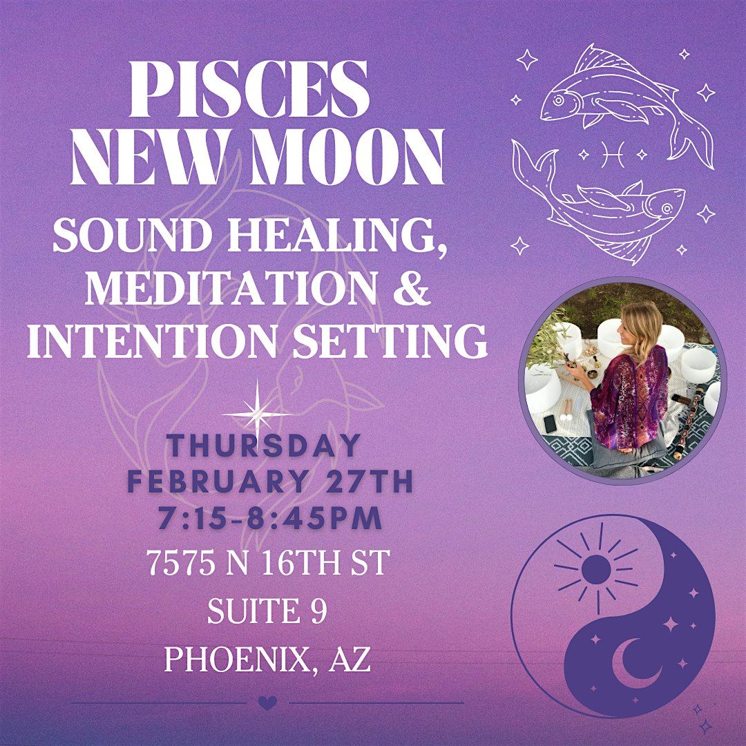 New Moon Sound Healing, Meditation & Intention Setting Ceremony