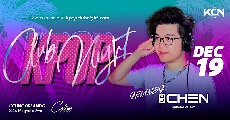 KPOP Club Night w\/ DJ CHEN | Fri 12.19.25