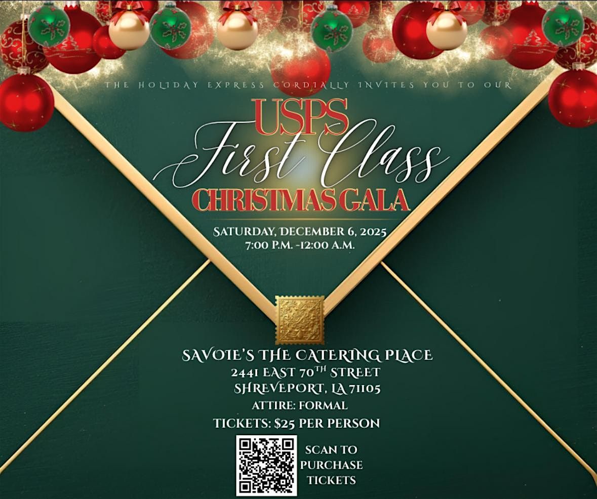 USPS First Class Christmas Party