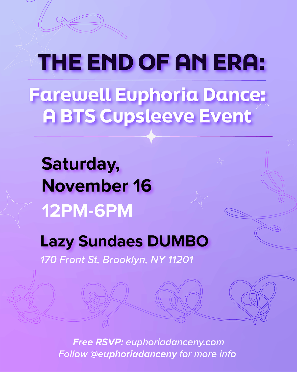 The End of An Era: Farewell Euphoria Dance (A BTS Cupsleeve Event)