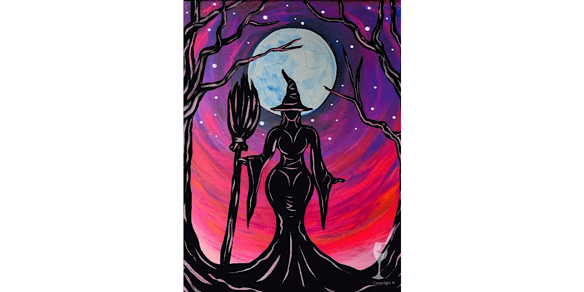 Haunted Night Under the Moonlight - Paint and Sip in Houston | Classpop!\u2122